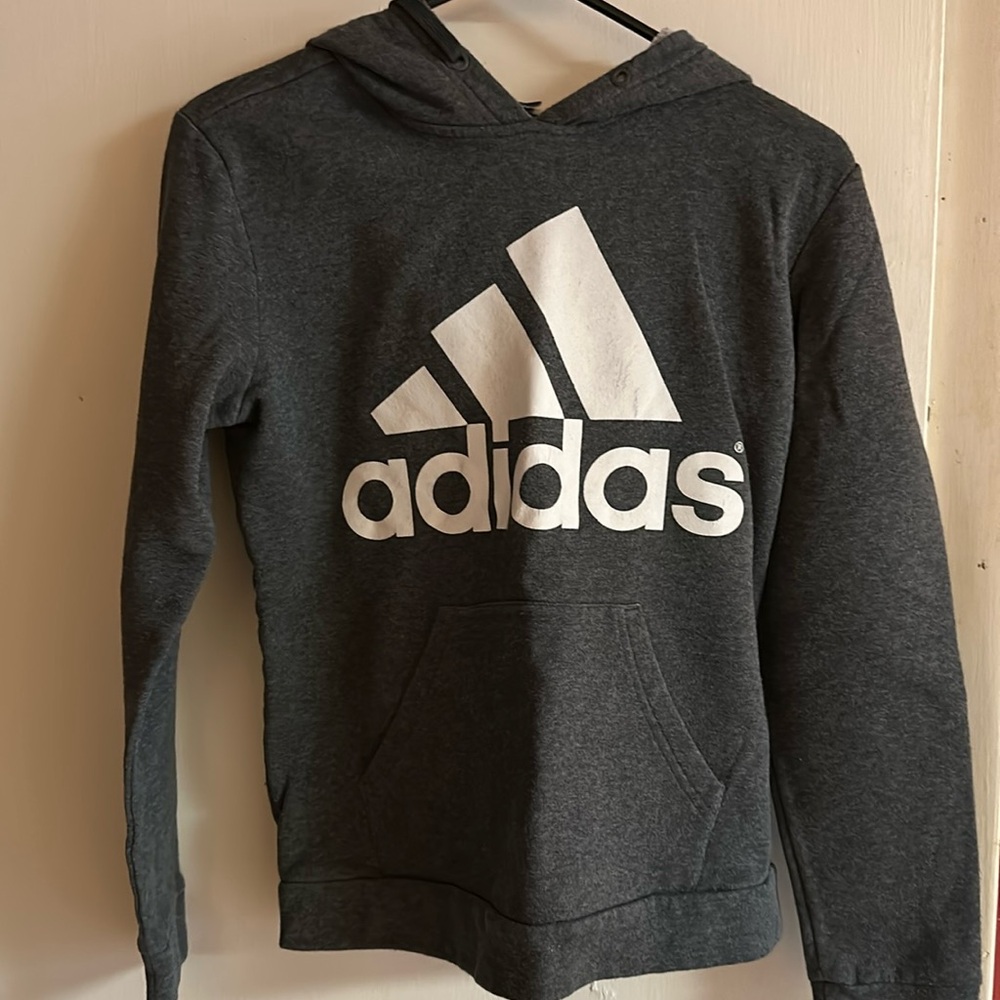 Women’s small grey Adidas hoodie